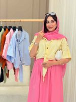 شومیز گره ای نورسا کد 6880 - تصویر 10