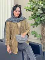 شومیز آستین پاگن ژاله کد 6823 - تصویر 16