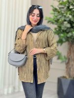 شومیز آستین پاگن ژاله کد 6823 - تصویر 9