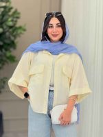 شومیز جیب پاکتی فادیا کد 6886