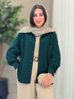 مانتو دو جیب باران کد 6905 - تصویر 16