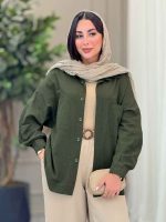مانتو دو جیب باران کد 6905 - تصویر 24