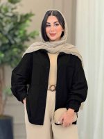 مانتو دو جیب باران کد 6905 - تصویر 29