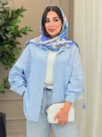 مانتو دو جیب باران کد 6905 - تصویر 23