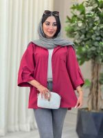 مانتو تک جیب یگانه کد 6904 - تصویر 12