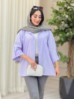 مانتو تک جیب یگانه کد 6904 - تصویر 11