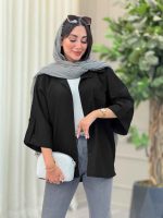 مانتو تک جیب یگانه کد 6904 - تصویر 17