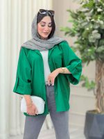 مانتو تک جیب یگانه کد 6904 - تصویر 30