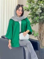 مانتو تک جیب یگانه کد 6904 - تصویر 15