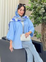 مانتو تک جیب یگانه کد 6904 - تصویر 18