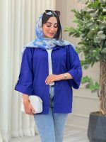 مانتو تک جیب یگانه کد 6904 - تصویر 3