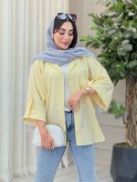 مانتو تک جیب یگانه کد 6904 - تصویر 8