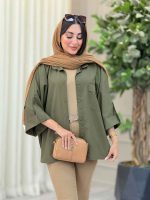 مانتو تک جیب یگانه کد 6904 - تصویر 6