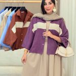 شومیز آستین پاکتی وانیا کد 6810
