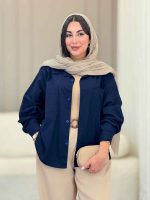 شومیز دو جیب نوژان کد 6891 - تصویر 15