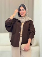شومیز دو جیب نوژان کد 6891