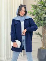 مانتو لینن جیب پیله کد 6921 - تصویر 8