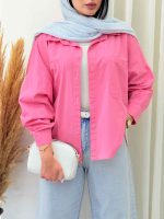 شومیز دو جیب نوژان کد 6891 - تصویر 17