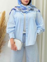 شومیز دو جیب نوژان کد 6891 - تصویر 7