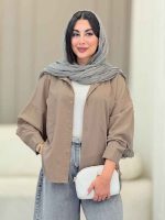 شومیز دو جیب نوژان کد 6891 - تصویر 5