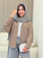 شومیز دو جیب نوژان کد 6891 - تصویر 21