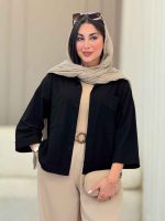 شومیز جیب برش دار پشت پیله کد 6706 - تصویر 21
