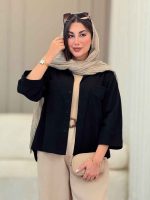 شومیز جیب برش دار پشت پیله کد 6706 - تصویر 12