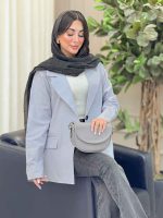 مانتو تک دکمه آتوسا کد 6917 - تصویر 19