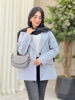 مانتو تک دکمه آتوسا کد 6917 - تصویر 7