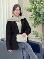مانتو تک دکمه آتوسا کد 6917 - تصویر 6