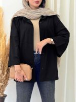 مانتو دو جیب نارین کد 6916 - تصویر 25