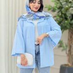 مانتو دو جیب نارین کد 6916