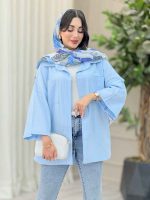 مانتو دو جیب نارین کد 6916