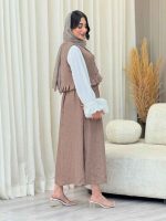 ست سه تکه جلیقه و دامن کد 6913 - تصویر 15