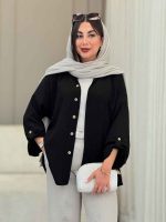 مانتو پشت پیله محیا کد 6859 - تصویر 10