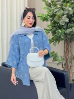 مانتو تک جیب گلسا کد 6920 - تصویر 19