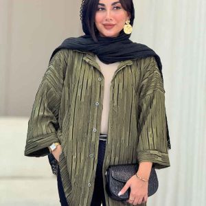 مانتو طرح دار کارینا کد 6919