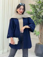 مانتو پشت دو پاگن راشین کد 6918 - تصویر 19