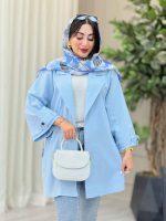 مانتو پشت دو پاگن راشین کد 6918 - تصویر 6