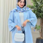 مانتو پشت دو پاگن راشین کد 6918