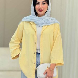 شومیز برش دار بهنیا کد 6925