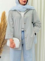 شومیز برش دار بهنیا کد 6925 - تصویر 28