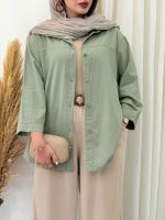شومیز برش دار بهنیا کد 6925 - تصویر 6