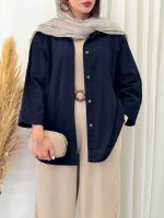 شومیز برش دار بهنیا کد 6925 - تصویر 5