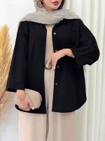 شومیز برش دار بهنیا کد 6925 - تصویر 14