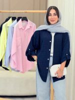 شومیز تک جیب ملودی کد 6871 - تصویر 12