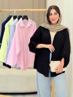 شومیز تک جیب ملودی کد 6871 - تصویر 17
