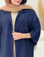 مانتو تک جیب آستین پاگن آندیا کد 6932 - تصویر 15
