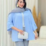 مانتو تک جیب آستین پاگن آندیا کد 6932