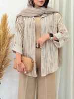 شومیز تک جیب ژونا کد 6946